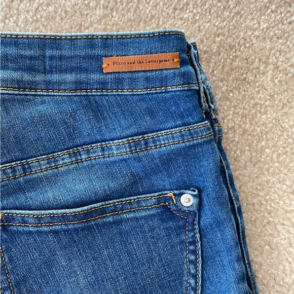 Anthropologie Pilcro and the Letterpress High Rise Denim Legging Sz 29 - Picture 7 of 8